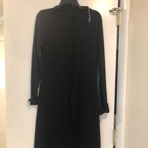 Metziahs Direct Black Midi Sweater Dress